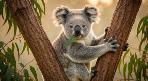 Comment le koala ressent le monde : odorat, ouïe et vision décodés