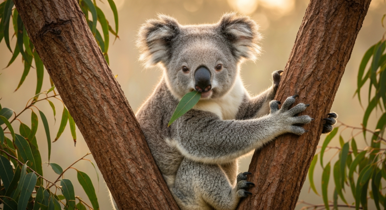 Comment le koala ressent le monde : odorat, ouïe et vision décodés