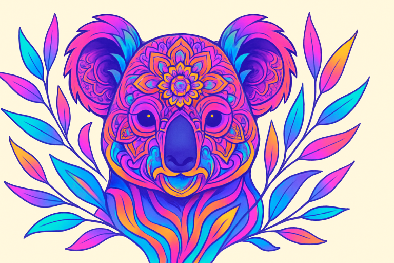 Pourquoi notre koala psychédélique est bien plus qu’un simple motif