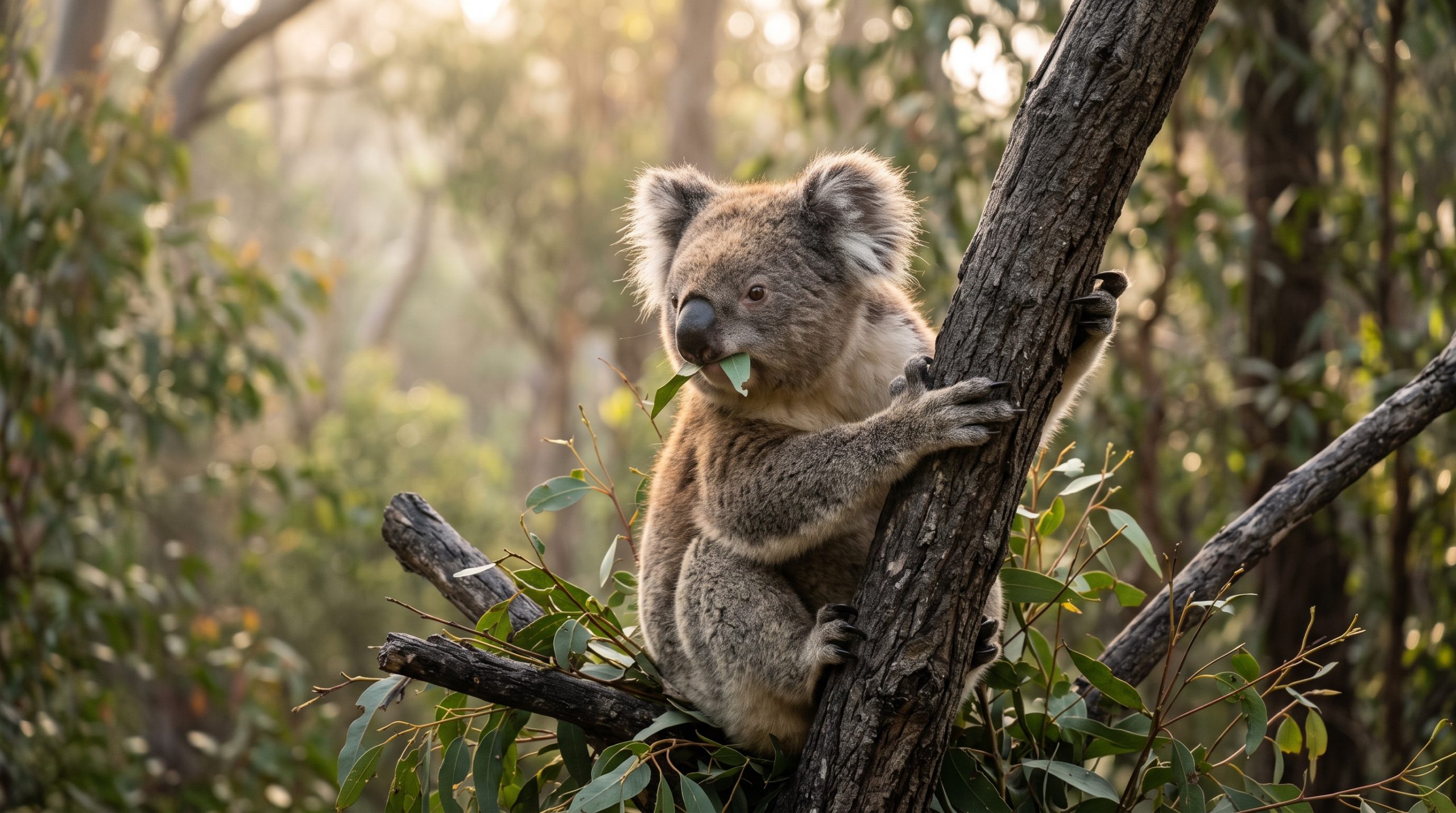Comment les dents du koala sont sculptées par l'eucalyptus