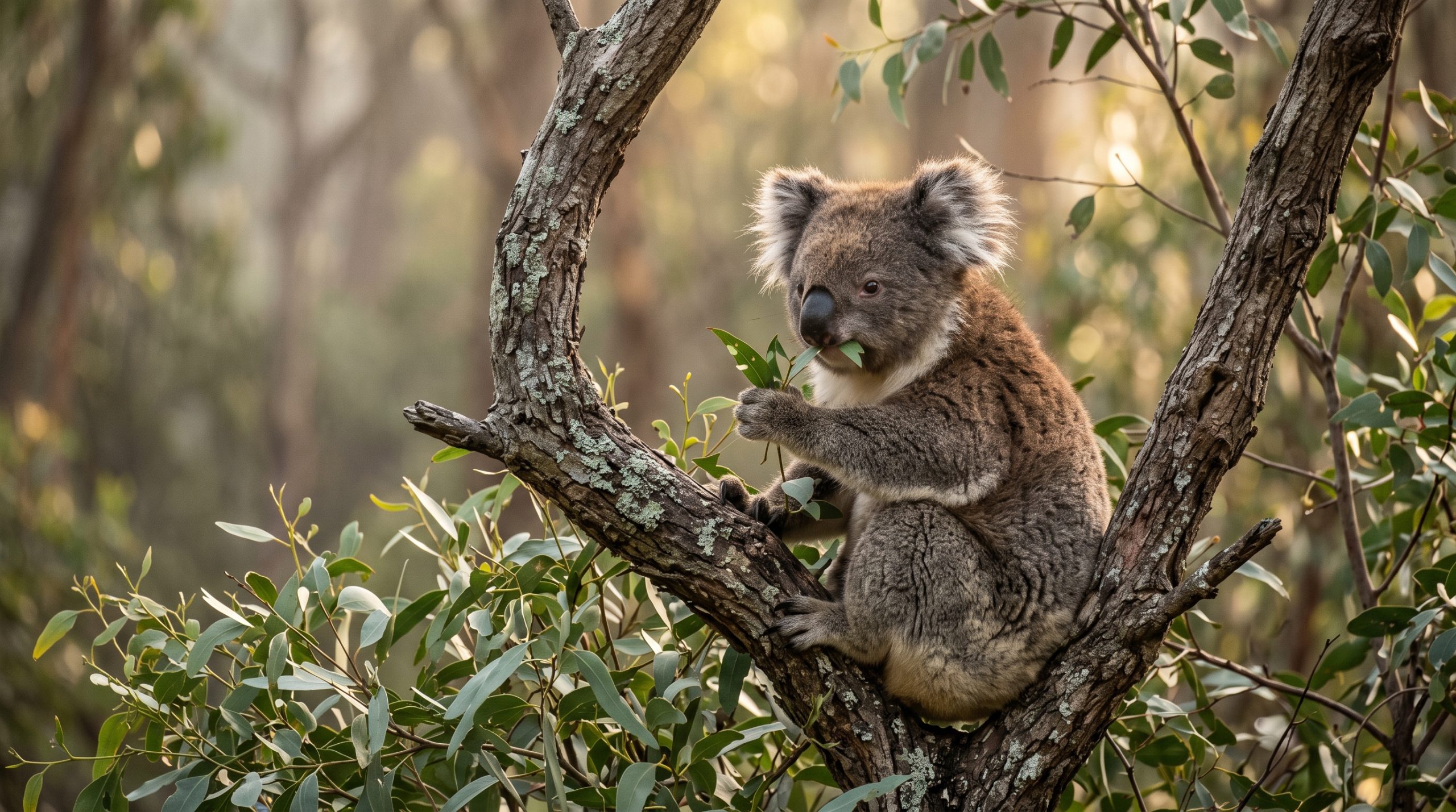 Le microbiote du koala : l'allié invisible qui lui permet de vivre d’eucalyptus